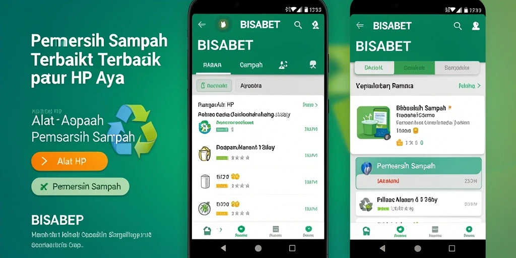 Antarmuka pengguna BISABET yang sederhana dan fungsional.