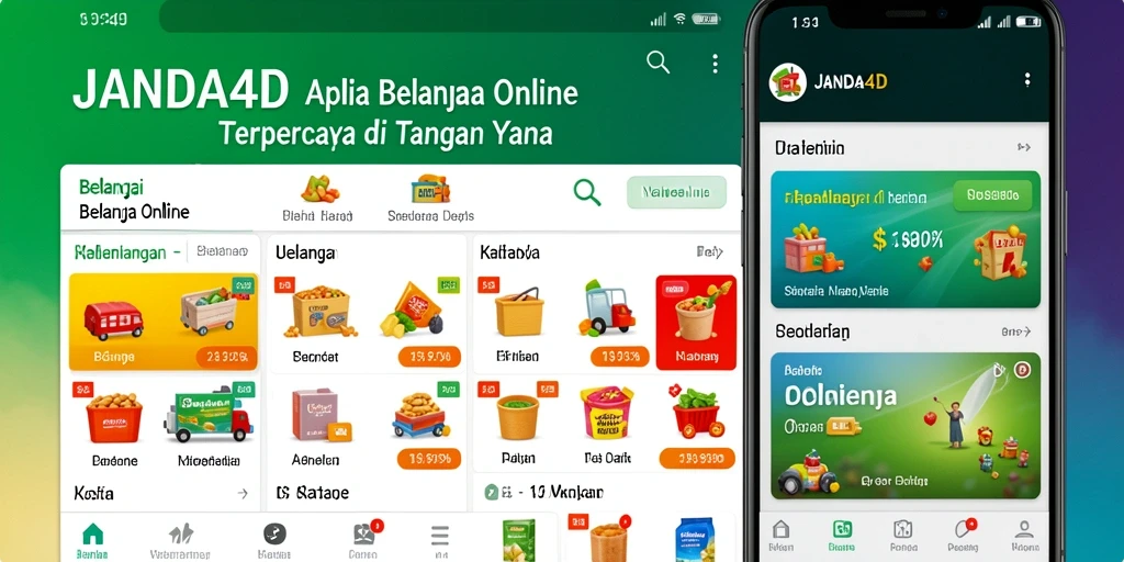 Tampilan antarmuka aplikasi JANDA4D yang menarik dan user-friendly.