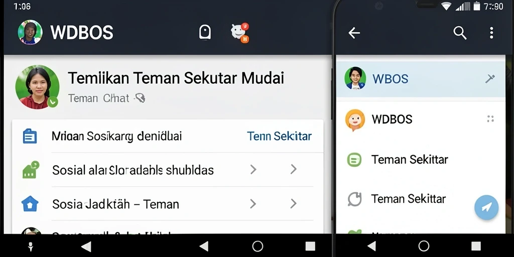 Antarmuka WDBOS yang ramah pengguna dan menarik.