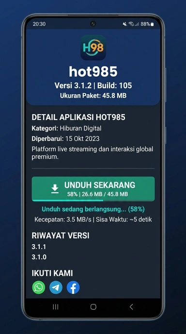 Panduan Unduh dan Instal APK hot985 untuk Android